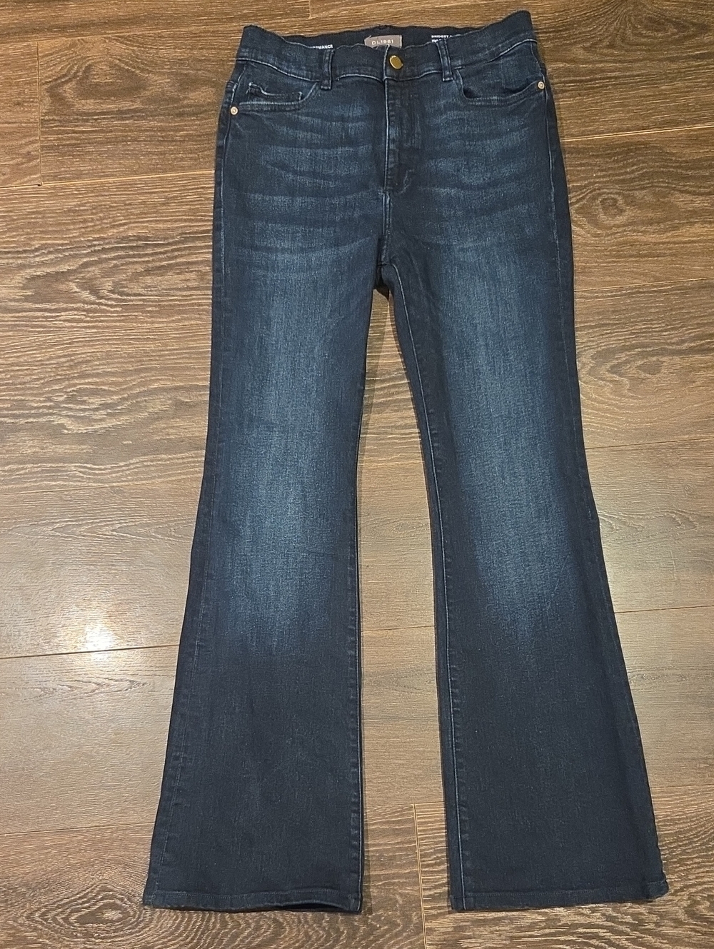 ❤️ DL1961 PERFORMANCE HIGH RISE INSTASCULPT BRIDGET BOOT BOOTCUT JEANS, 10 (30)